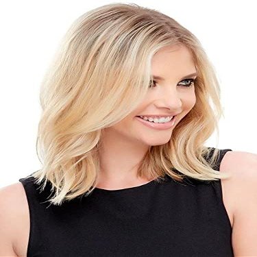 EasiCrowne HD 12" Length Color 27MB Med Red-Gold Shortcake - Easihair Hairpieces Topper Heat Friendly Clip In 1 Piece Monofilament 6.5x2.25" Base Cover Thinning Back Bundle MaxWigs Hairloss Booklet