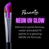Mehron Paradise FX UV Neon Glow  Nebula  Neon Purple/Purple UV 0.25 oz | Pro Water-Activated Shimmer Paint for Raves, Costumes, SFX, Halloween, Stage, Screen, Theater & Cosplay view 3
