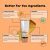 Volition Beauty Turmeric Brightening Polish with Oatmeal + Vitamin E | Physical Scrub to Exfoliate Face & Body | Removes Dead Skin, Smooths, Boosts Luminosity & Glow | Non-Stain Formula (1.5 fl oz) view 2