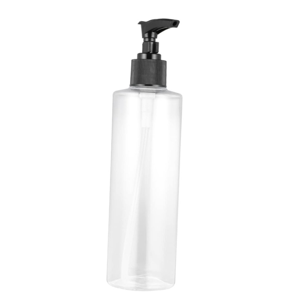 Beaupretty 250ml Pump Bottle Dispenser 6 Pack Travel Containers Pet Plastic Pump for Body Wash Shampoo Conditioner Makeup Lotion Random