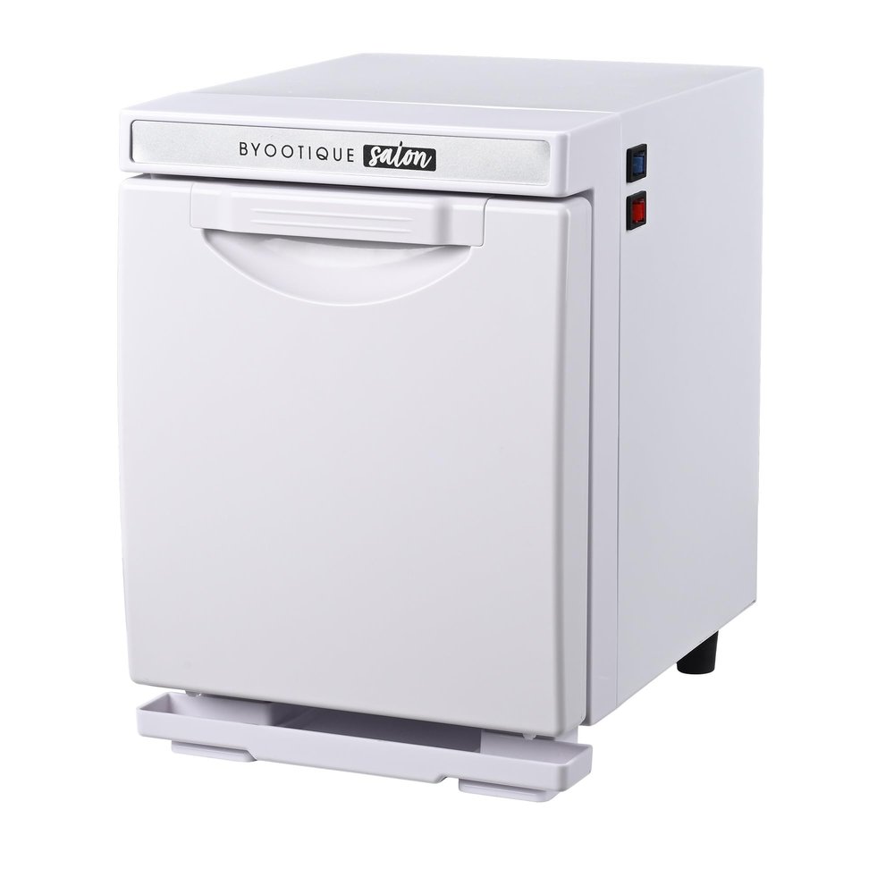5L Towel Warmer Hot Cabinet with Aluminum Chamber Beauty Facial Home Health Care Removable Tray, for Beauty Spa Salon Massage (White)