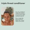 hers Triple Threat Shampoo and Conditioner Set for Women- Thickening, Moisturizing, Reduces Shedding- Color Safe Hair Loss Shampoo and Conditioner- 2 pack, 6.4oz view 4