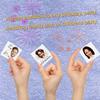 Personalized 20pcs Birthday Wedding Bachelor Party Temporary Stickers Tattoos for Women, Fake Tattoos, Custom Face Temporary Tattoo With Face and Name, Gift for Bride Fiancee Wife Girlfriend Women Her view 4