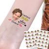 20pcs Personalized Birthday Wedding Bachelor Party Temporary Stickers Tattoo, Party Favor, Custom Face Temporary Tattoos With Face and Name, Gift for Groom Fiance, Gift for Men Husband Boyfriend Him view 1