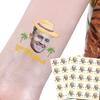 20pcs Personalized Birthday Wedding Bachelor Party Temporary Stickers Tattoo, Custom Face Temporary Tattoos With Face and Name, Birthday Gift for Men Husband Boyfriend Him Groom Fiance view 1