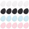 20pcs finger puff foundation puffs makeup setting powder Cosmetic Puffs blending sponge mini Ultra Soft Body Puff esponjas para maquillaje Hydrophilic non-latex powder puff face view 1