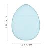 20pcs finger puff foundation puffs makeup setting powder Cosmetic Puffs blending sponge mini Ultra Soft Body Puff esponjas para maquillaje Hydrophilic non-latex powder puff face view 2