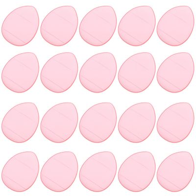 20pcs Finger Puff Cotton Pads for Face Ultra Soft Body Puff Powder Setting Esponjas Para Maquillaje Mini Makeup Sponges for Foundation Hydrophilic Non-latex Mix Makeup Foundation