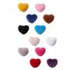 FOMIYES 12pcs Heart Shaped Magnetic Nail Art Ornaments Removable Plush Decor for Manicure Easy to Use Fuzzy Accessories for Creative Nail Design view 1