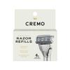 Cremo Razor Refills for Men, Astonishingly Superior Shaving Razors For Men, Compatible with Cremo Razors, 4 Pack view 1