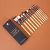 Narrative Cosmetics SFX Brush Set, Essential Collection #2, 12 Makeup Brushes with Synthetic Bristles & Natural Bamboo Handles view 2