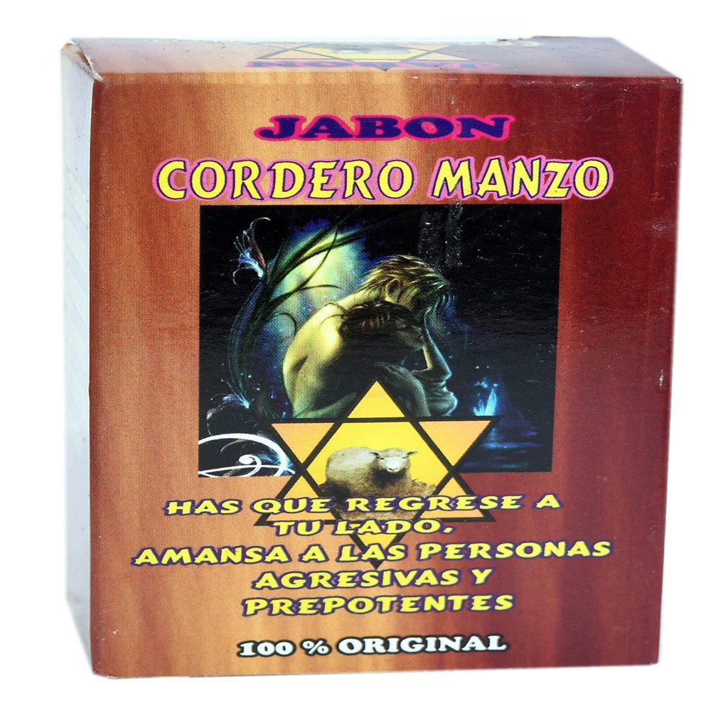 12 PCS TAMED SHEEP SOAP CORDERO MANZO JABON 100G 3.53 Oz.