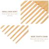 KALLORY 2pcs Wide-tooth Oil Combs for Men Durable Hair Styling Combs for Curly Wet and Dry Hair for Daily Use and Travel view 4