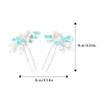 Earent Turquoise Hair Accessories Bridal Hair Pins for Women view 4