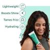 Arata Advanced Curl Care Leave-In Conditioner (100 ML) | Moisturizes & Deep Conditions For Soft Curls | Abyssinian Seed Oil, Aloe Vera & Pelvetia Canaliculata | Repairs & Conditions | CG Approved view 3
