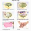Paraffin Wax Refills, Peach Lemon Scented Paraffin Wax Blocks, Paraffin Wax Bath for Beauty Hand Feet, 453g Preserve Moisture Safe Skin Wax for SPA Bathroom(Lemon) view 4