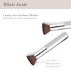 PR MINERALS Chisel Brush, Flat Top Makeup Brush, Synthetic, Cruelty-Free Bristles, 1 ct. view 4