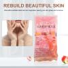 Paraffin Wax Refills, Paraffin Wax Bath, Paraffin Wax Machine Refills for Nourishing Hand Feet, Peach Lemon Scented Paraffin Wax Blocks for Home Beauty Salon 450g(Peach) view 2