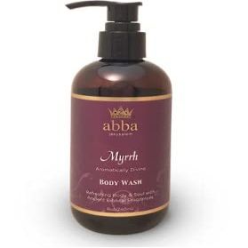 Abba Oil Body Wash - Myrrh (8 oz with pump) 1 pk
