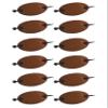 Hair Pin Accessory Bohemian Hair Pin - 12 Pack - Tan view 1