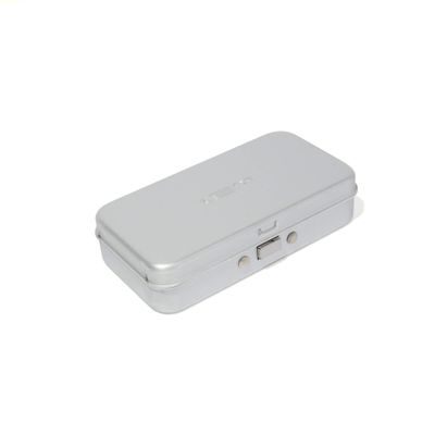 Leaf Shave | The Twig Razor & Thorn Razor Case, Silver - Portable Aluminium and Silicone Travel Case