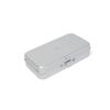 Leaf Shave | The Twig Razor & Thorn Razor Case, Silver - Portable Aluminium and Silicone Travel Case view 1