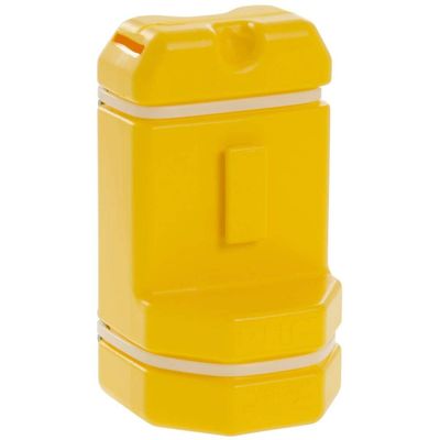 PHc Blade Bank, Disposable Razor Blade Container, Hi-Vis Yellow, (3 Set of BB00205)