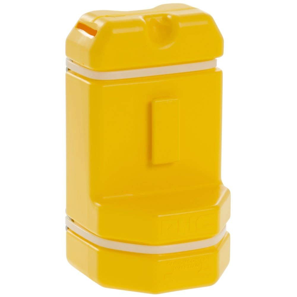 PHc Blade Bank, Disposable Razor Blade Container, Hi-Vis Yellow, (3 Set of BB00205)