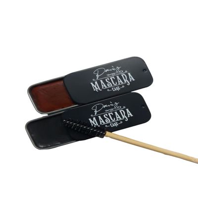 Aroma Shoppe Cake Mascara - 100% Natural and Holistic - Great for Sensitive Eyes (Black)