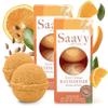 Bath Bombs Saavy Naturals - Clean, Plant Based Ingredients- Made in USA| Organic Bath Bombs 2 Pack Gentle Moisturizig Formula, Foaming Fizz Bubbles, Gift for Women and Kids, 6 Oz Each, 2 Pack view 1