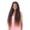 FreeTress Synthetic Hair Crochet Braids Boho Hippie Braid 30" (8-pack, 1B) view 1