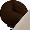 Dazzles Collection Massage Table Sheet Set 3-Piece 100% Egyptian Cotton, 600-Thread Count Breathable and Soft ( Chocolate Solid ) view 3