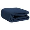 Dazzles Collection Massage Table Sheet Set 3-Piece 100% Egyptian Cotton, 600-Thread Count Breathable and Soft ( Navy Blue Solid ) view 4