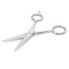 Beard Scissors, Curved Handle Beard Scissors Stable for Beard Trimming(-LF011B) view 1