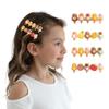 Summer Crystal Fruits Animals Barrette Hair Clips For Girls - Stylish Hair Accessories for Everyday, Birthday and Parties (4Pcs Popsicles Fruits) view 1