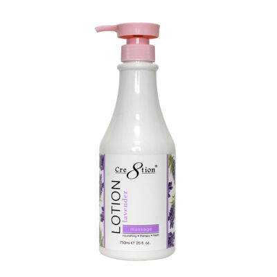 Cre8tion Spa Hand & Body Lotion Nourishing Skin Lotion Moisturizer From Dryness and Flaking 750ml / 25 fl oz (Lavender)