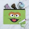 GRAPHICS & MORE Sesame Street Oscar the Grouch Face Accessories Pencil Pen Bag Organizer Pouch view 2