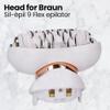 Anakel Home Hair Removal Head Replacement 81719648 Compatible with Braun Epilator Silk-pil 9 Flex, Type 5380 | for Models 9001, 9002, 9003, 9010, 9020, 9030, 9100, 9200, 9300 view 2