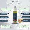 The Ilex Wood - Revitalising Eye Serum. An all-natural vegan anti-ageing serum with Cacay Oil, Green Coffee Arabica Oil, Frankincense, Eucalyptus, Thyme, Bergamot & Orange - 10ml (0.34 fl oz) view 4