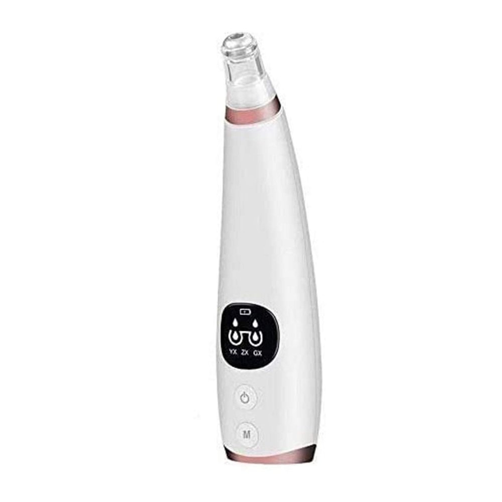 HHWKSJ Blackhead Remover Pore - Electric Face Pore Cleaner Acne White Heads Removal with 6 Suction Head