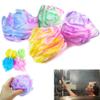 12 Bath Sponge Shower Nylon Mesh Scrubbers Body Massage Scrub Clean Mesh Scrub view 3