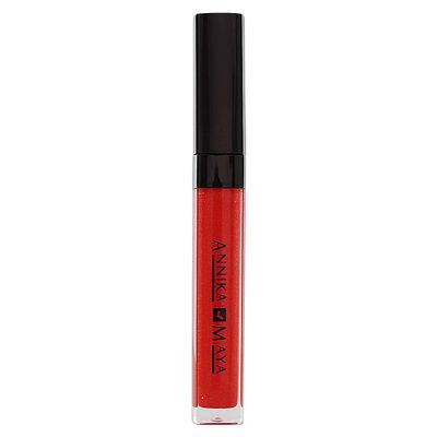 Annika Maya Liquid Lustre Lipgloss with Plumping Peptide Complex, High Shine and Shimmer (Glisten)