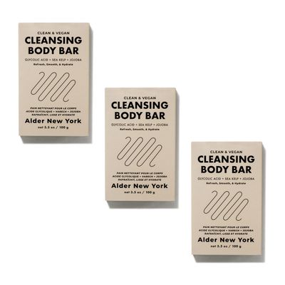 Alder New York Cleansing Body Bar - 3 Pack