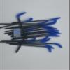 Alluring Disposable Curved Head Mascara Wands/Brushes Eyelash Extension - Color Brushes (Blue 50 pcs) view 1