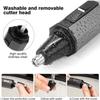 Feilx Ear and Nose Hair Trimmer Clipper,for Men and Women,Battery-Operated,Waterproof Dual Edge Blades for Easy,Built-in LED Light. view 4