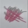 Alluring Disposable Curved Head Mascara Wands/Brushes Eyelash Extension - Color Brushes (Pink 50 pcs) view 1