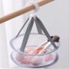 Uugood 2 x Mini Mesh Drying Rack Basket, Hanging Drying Net for Cleaning Makeup Tools, Cosmetic Brushes Sponge Dry Basket (2 x Grey) view 2