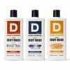 Duke Cannon Supply Co. Thick High Viscosity Body Wash - 3X Thicker, Plant-Based Body Wash for Men with Lasting Scent - Mens Body Scrub - Sawtooth, Midnight Swim & Bourbon (18oz) view 1