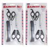 6 Pc Haircut Trimmer Shears Scissors Comb Hairdresser Barber Set Hair Shaver Kit view 2