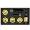 THE VINTAGE GROOMING CO. Gold Standard Mustache Kit - 4 One Ounce Mustache Wax, 2 Combs, 1 Night Fury Mustache Wax Remover Oil view 1